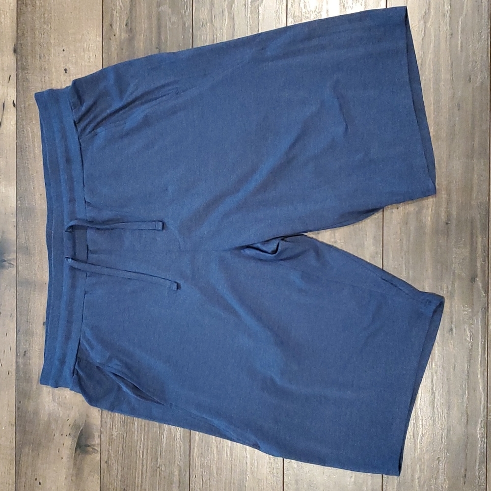 Tommy John Heathered Navy Lounge Shorts